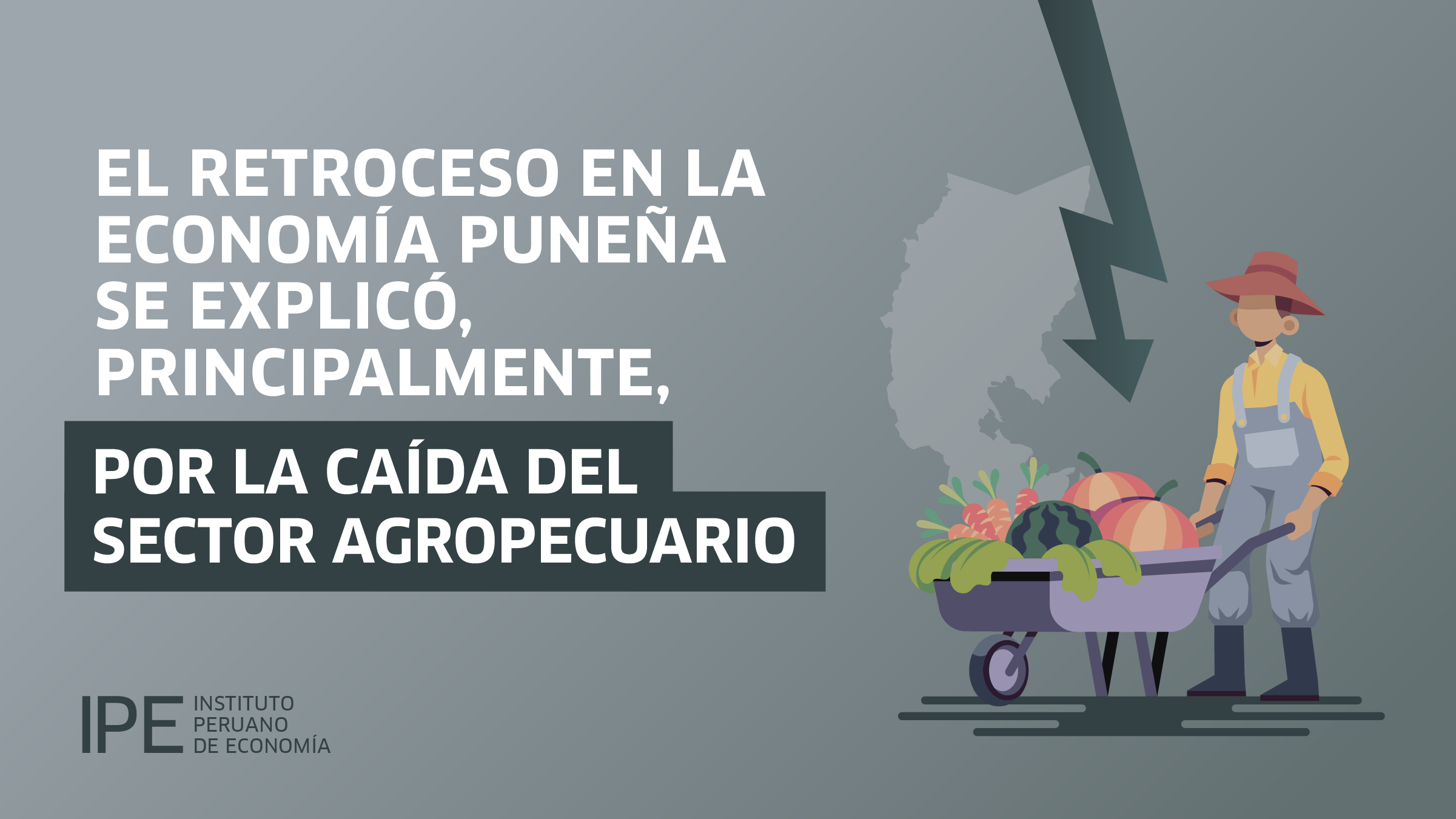 Economía de Puno retrocede luego de cinco trimestres consecutivos de crecimiento