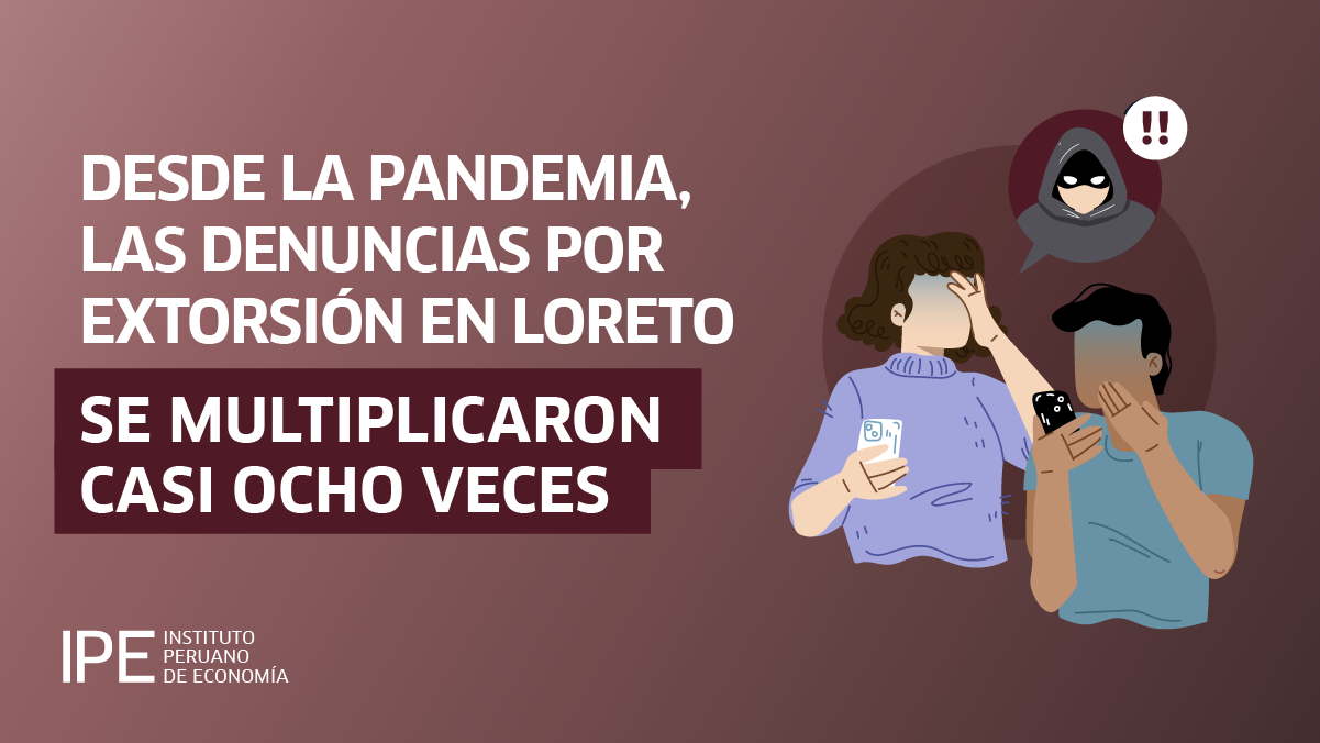 Loreto: denuncias por extorsión se multiplicaron ocho veces entre 2019 y 2025