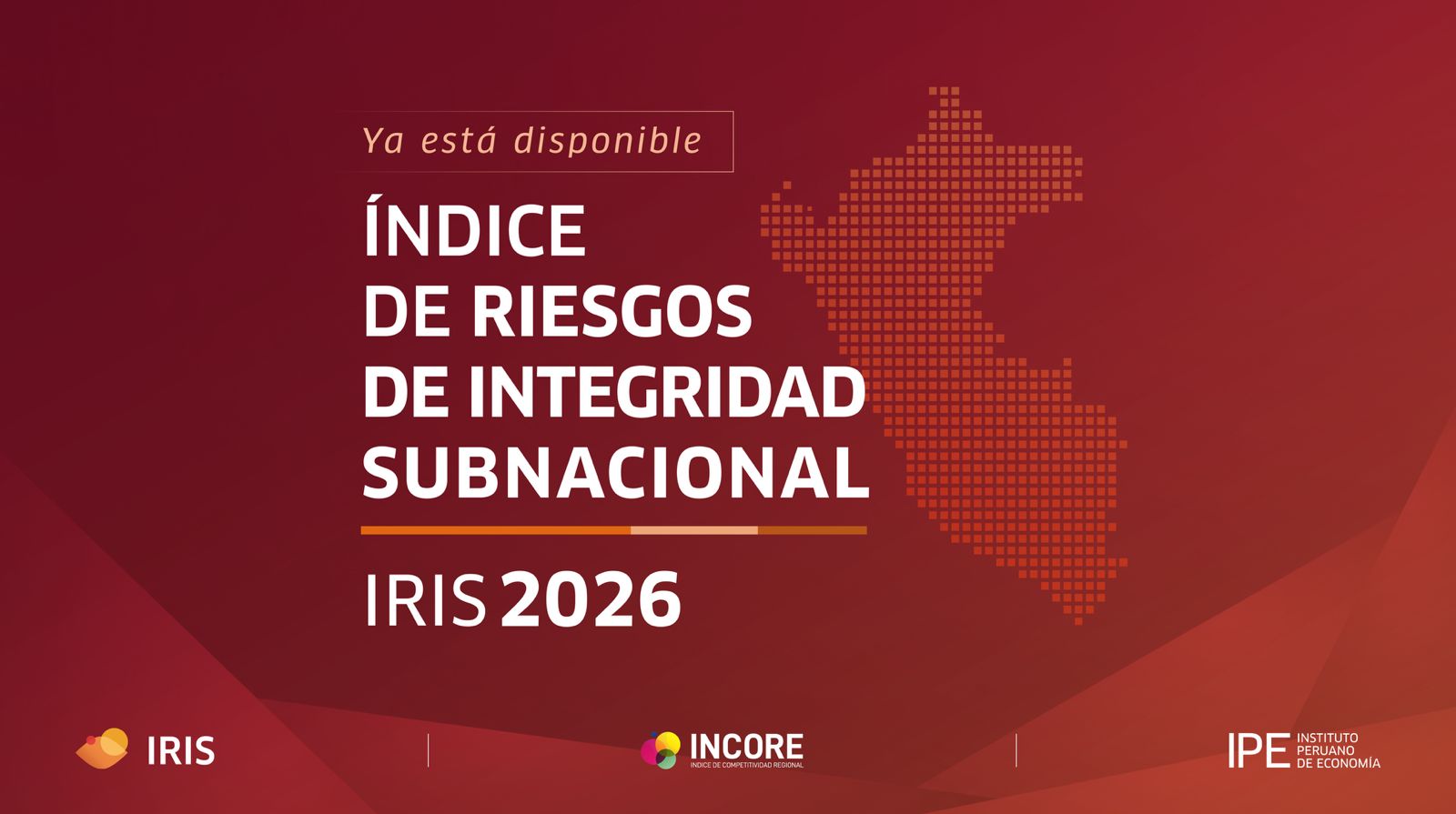 Se publicó la primera edición del IRIS - Índice de Riesgos de Integridad Subnacional